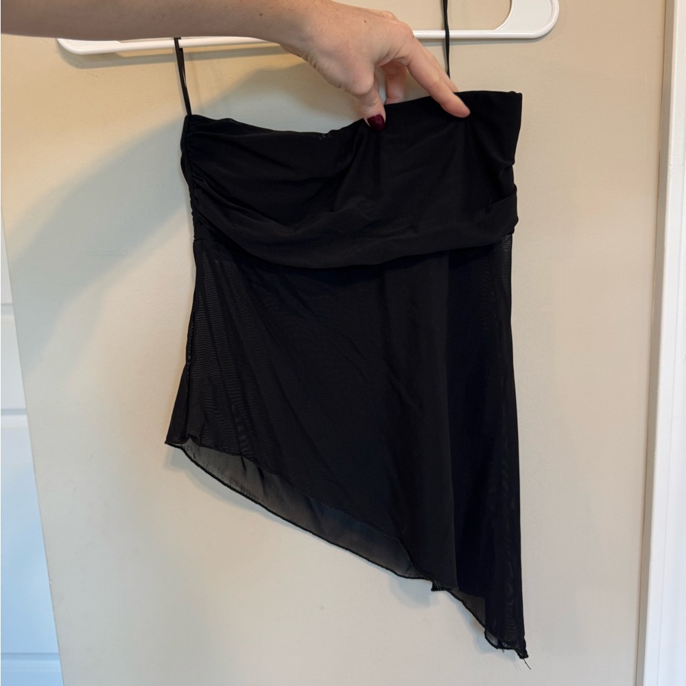 Urban Outfitters Black Asymmetrical Skirt